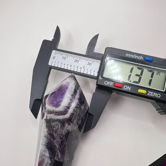 Dream Amethyst Crystal Meditation Scepter Wand - Picture 10 of 13